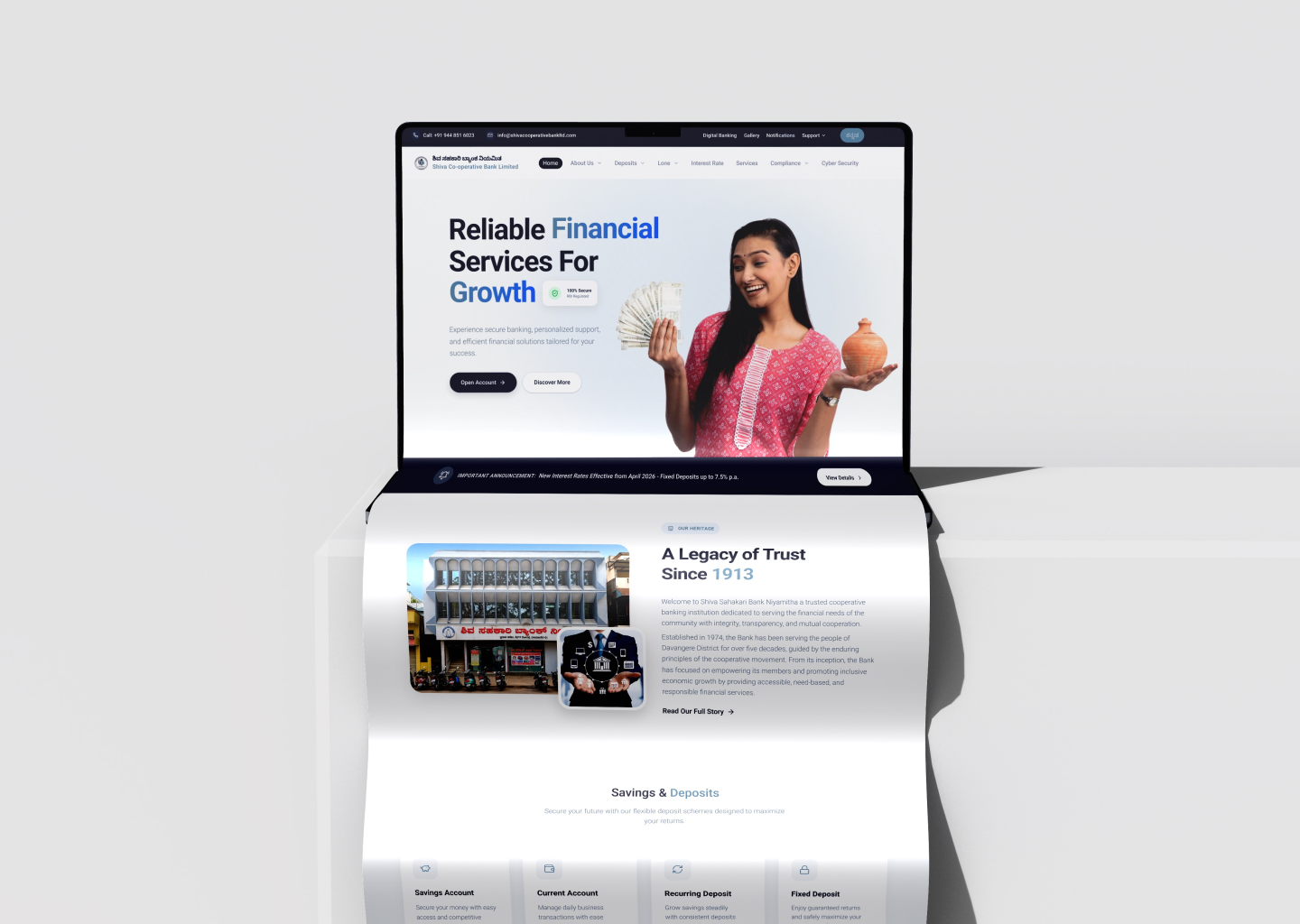 Shiva Bank Website